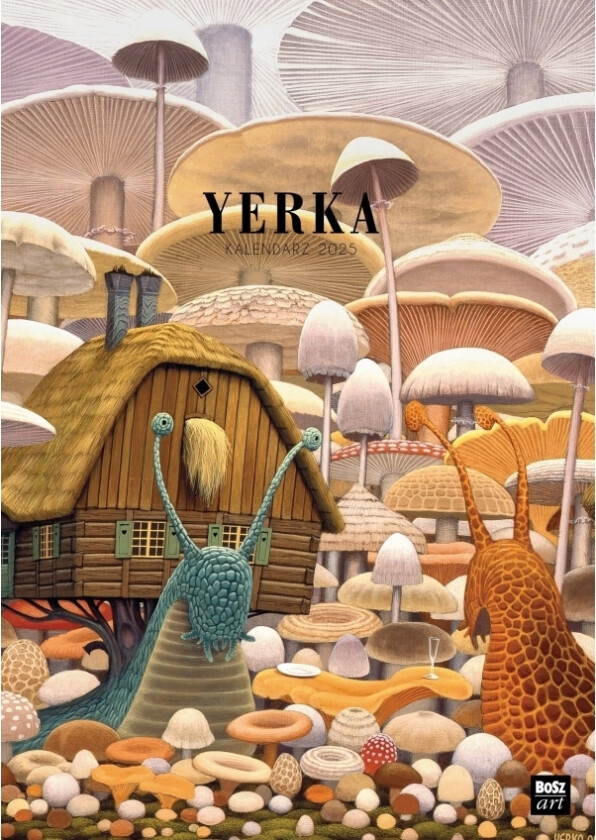 Kalender 2025 Yerka Mønster 2 (Edyta Niemiec-Szywaa)