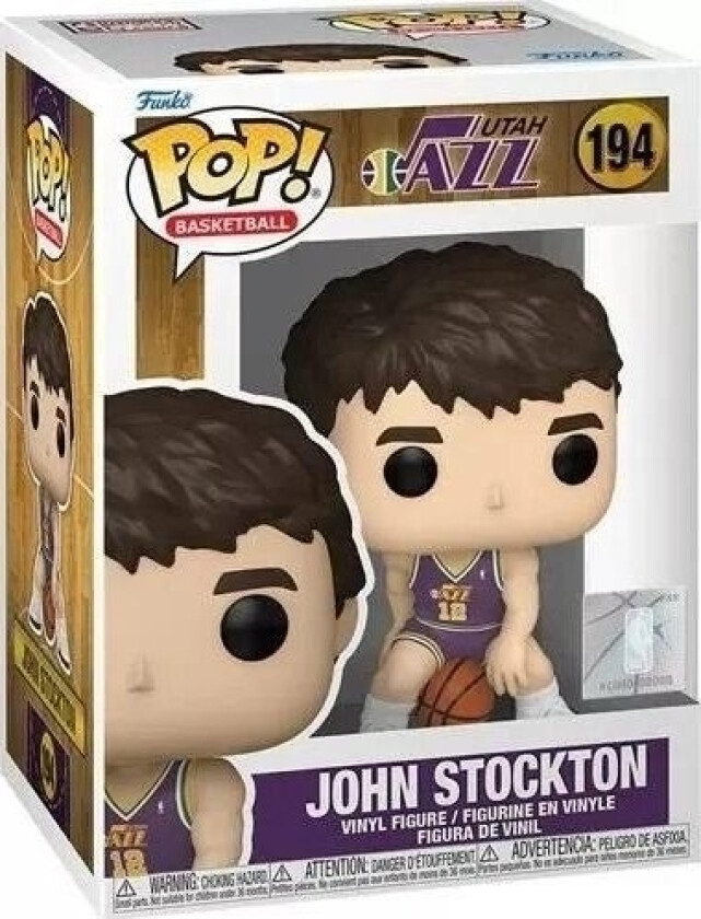 Funko Pop Basketball Figurine: John Stockton