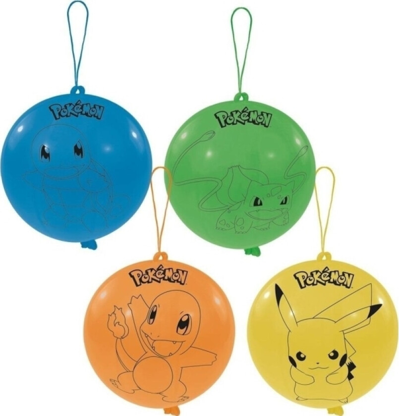 Pokemon Balloons 40.5Cm 4Pcs