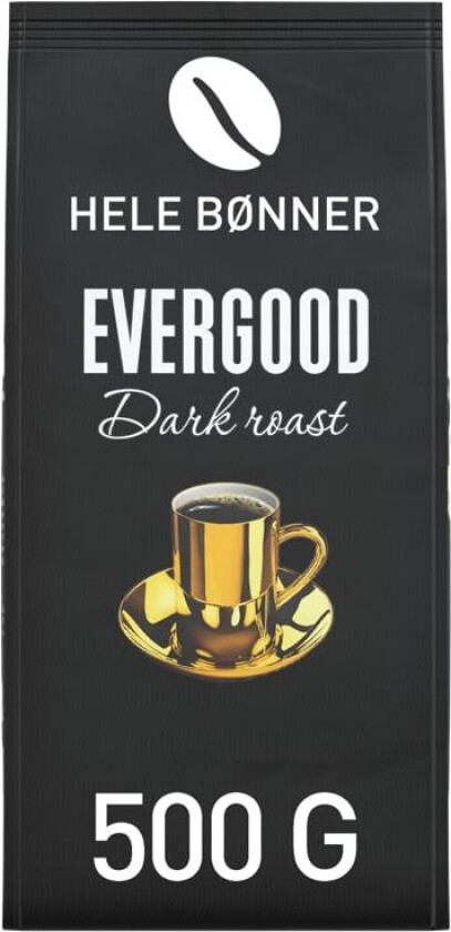 Evergood Dark Roast Hele Bønner 500g