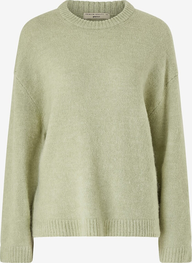 Genser Crew Neck Knitted Sweater - Grønn