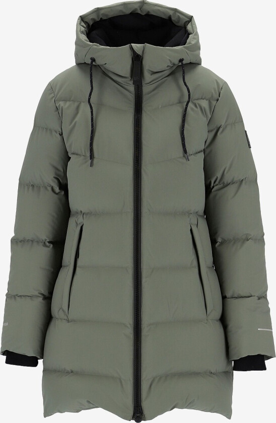 Dunparkas Mode Maya Down Parka W - Grønn