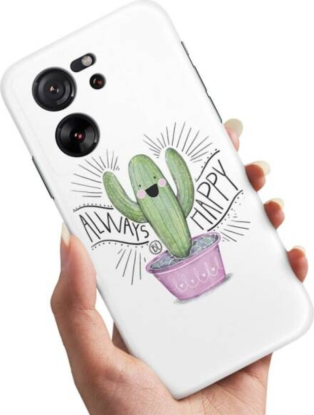 Xiaomi 13T/13T Pro - Deksel/Mobildeksel Happy Cactus