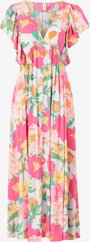 Maxikjole yasLullah SS Ankle Dress - Rosa