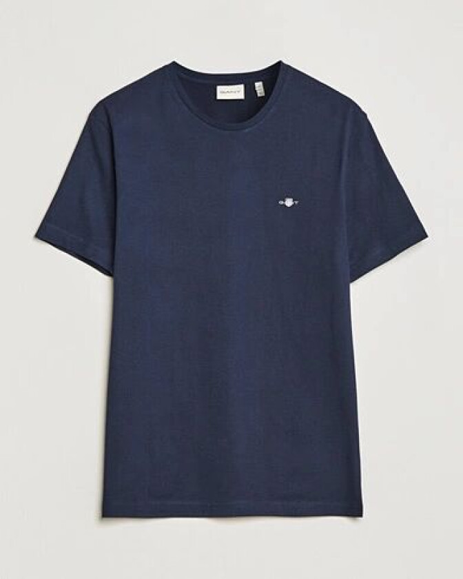 The Original Solid T-Shirt Evening Blue