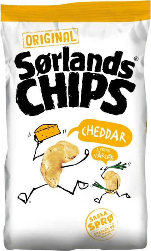 Cheddar&vårløk 180g