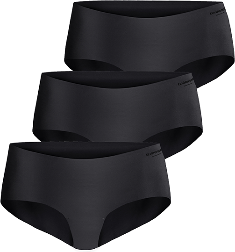 Invisible Briefs 3-pk Svart