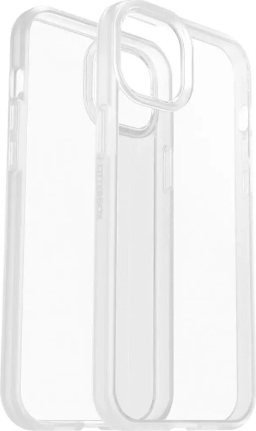 React Series iPhone 15 Plus Deksel - Gjennomsiktig