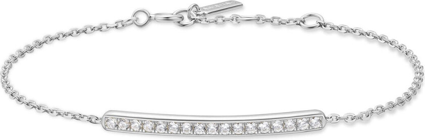 Armbånd i 925 sølv med zirkonia