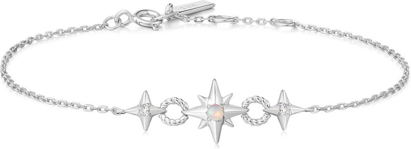 Armbånd i 925 sølv med zirkonia