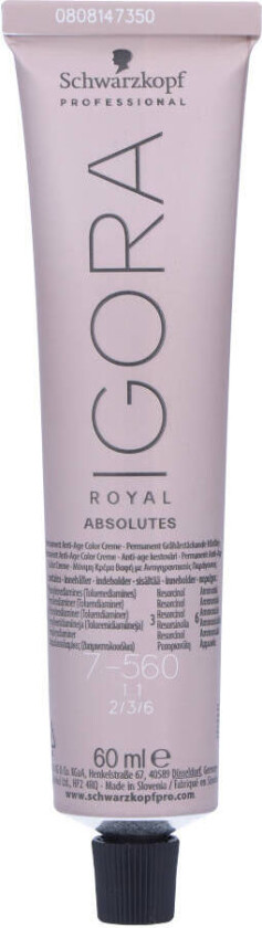 Schwarkopf Igora Royal Absolutes 7-560 60 ml