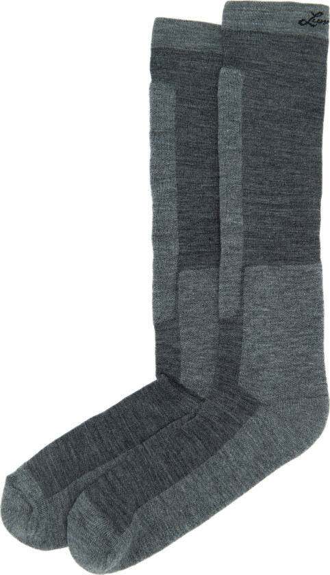 Merino Trekking Sock High Light Grey Melange