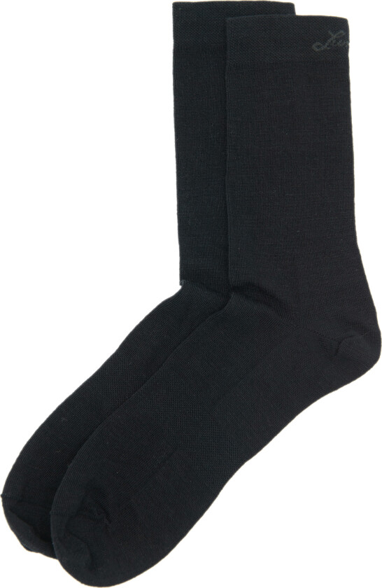 Merino Liner Sock Black
