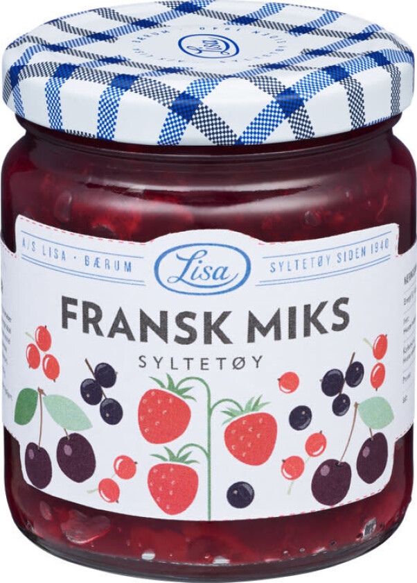 Fransk Miks Syltetøy 250g