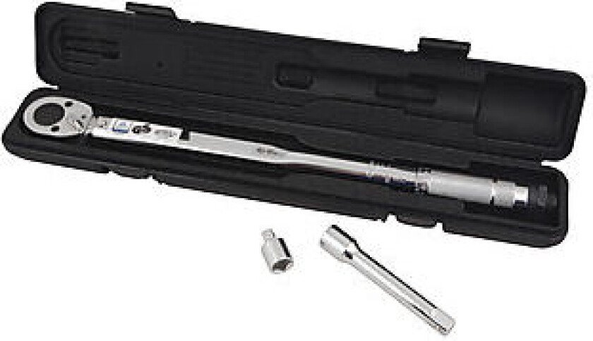 Momentnøkkel 1/2" m/forlenger