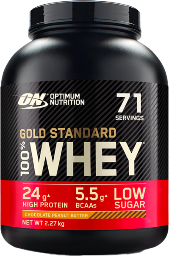 100% Whey Gold Standard Myseprotein 2273 g