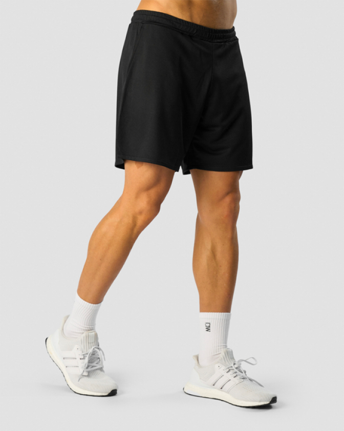 Revive Mesh Shorts Men, Black