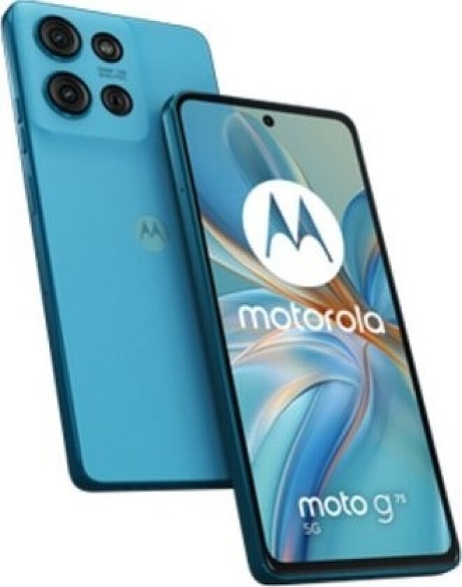 Moto G75 5G Smarttelefon 17,2 Cm (6,78") Hybrid Dual Sim Android 14 Usb Type-C 8 Gb 256 Gb 5000 Mah Blå