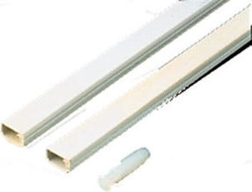 Kabelkanal lim 2m 21x11mm plasfix