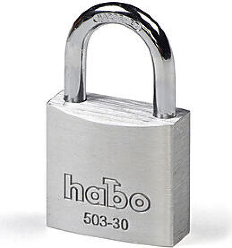 Habo hengelås 503-30 aluminium