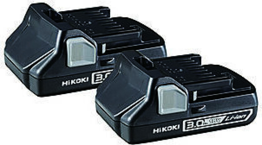 Batteripakke 2xbsl1830c 3,0ah hikoki 18v slidebatteri