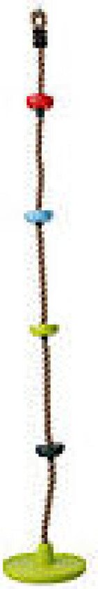 Bilde av Klatretau med rund huske og plastknuter