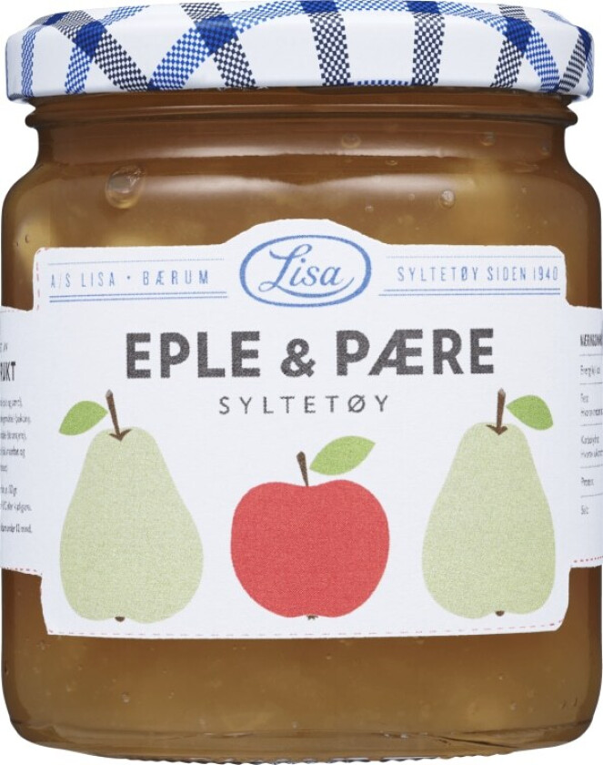 Eple&pæresyltetøy 250g