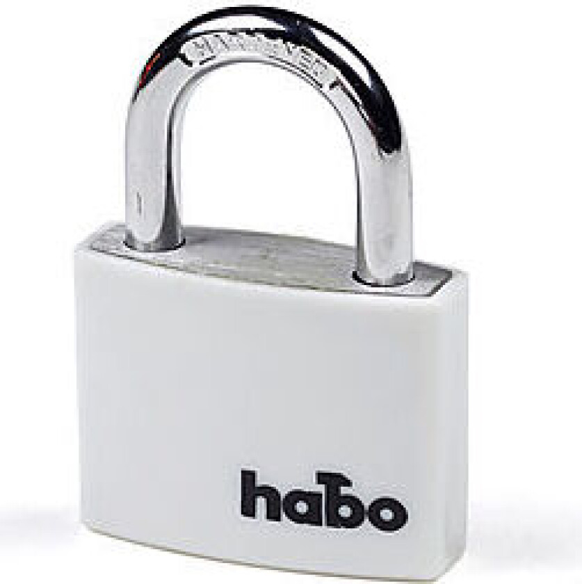 Habo hengelås 703-40 hvit