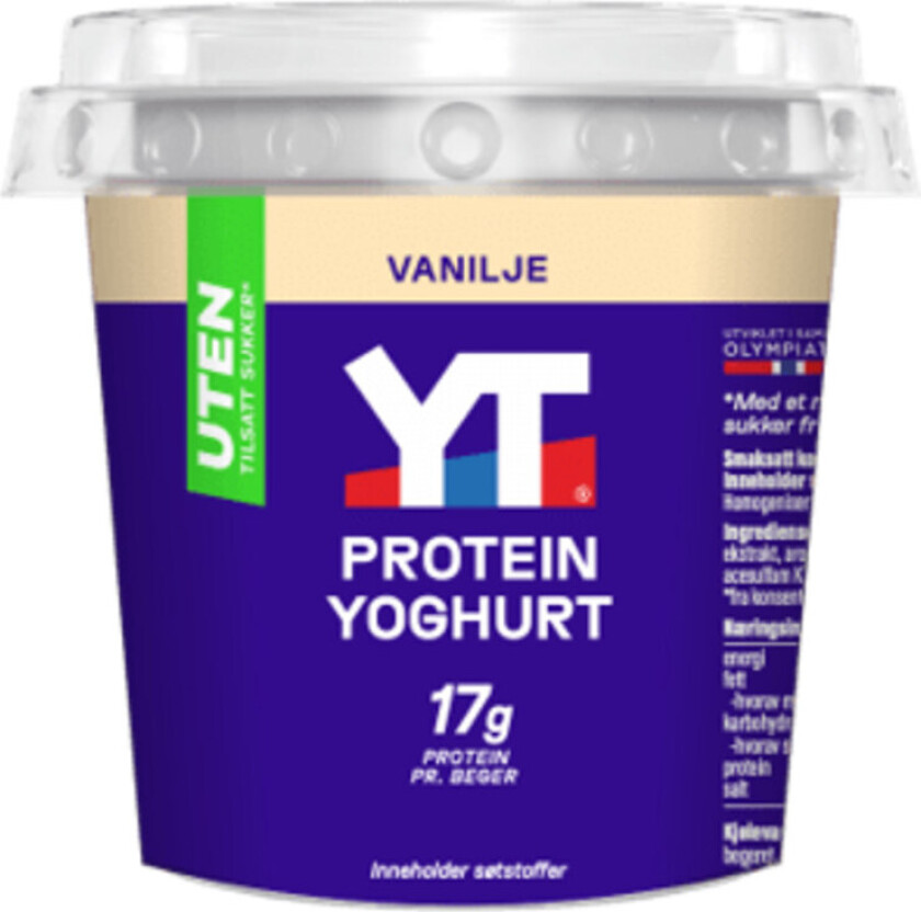 Yt Proteinyoghurt Vanilje 180g