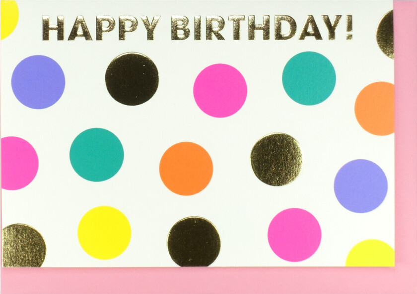 Gratulasjonskort Prikker