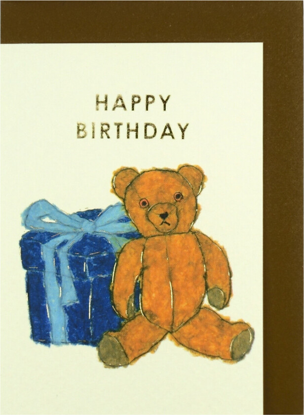 Lite gratulasjonskort Bamse