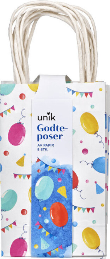 Godteposer Party 8stk
