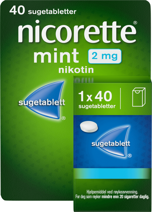 2 mg sugetabletter mint 40 stk