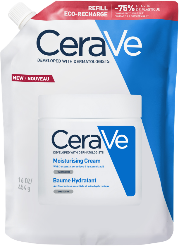 CeraVe Moisturising Cream fuktighetskrem refill 454 g