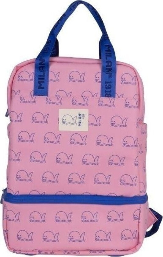 Skolesekk For Barn 13,5L Rosa Milan