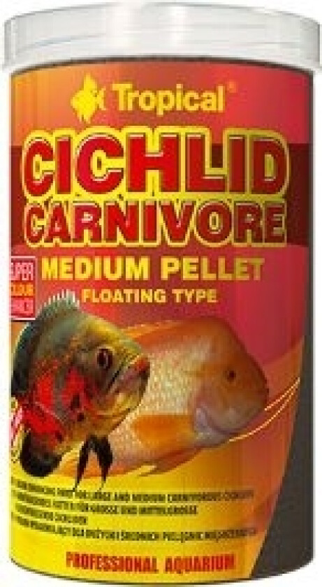 Bilde av Cichlid Carnivore Medium 1L