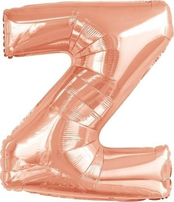 Balon Foliowy Litera Z Róowe Zoto 60X86cm