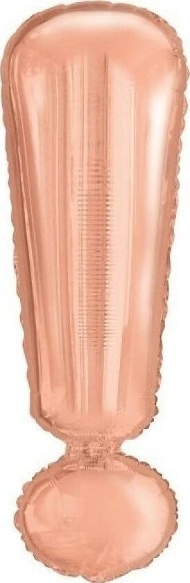 Balon Foliowy Znak ! Róowe Zoto 28X86cm