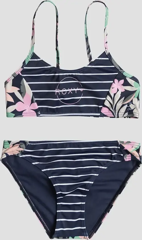 Ilacabo Active Bralette Kids Bikini Set blå