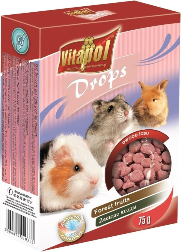 Drops med Skogsbær 75g