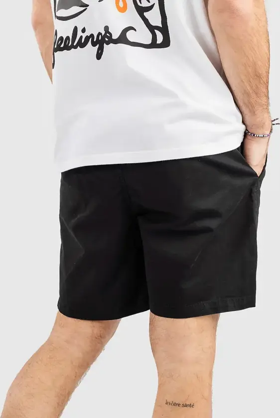 Range Relaxed Elastic Shorts svart