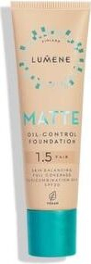 Matte Oil-Control Foundation 1,5 Fair Beige