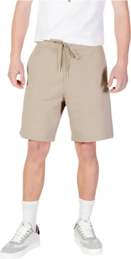 Herre, Shorts, Beige, M