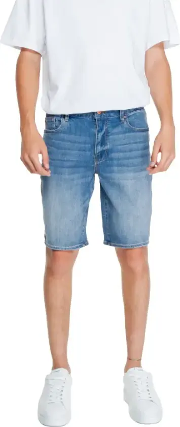 Herre, Shorts, Blå, W36