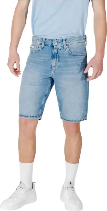 Herre, Shorts, Blå, W29