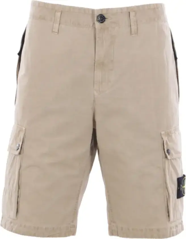 Herre, Shorts, Beige, W36