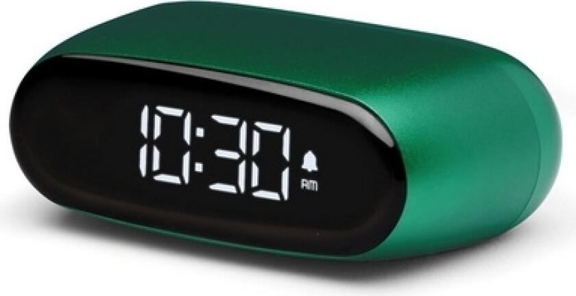 Minut, Digital Vekkerklokke, Oval, Grønn, Lcd, Batteri, 5 V