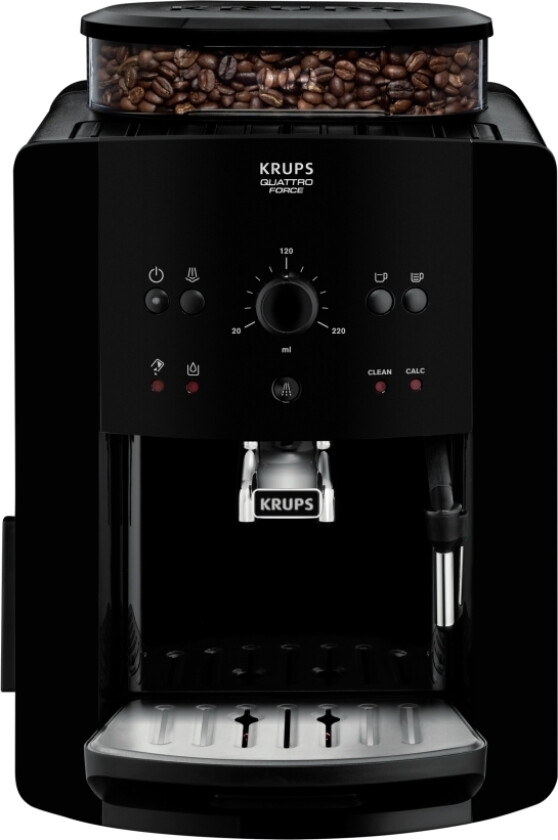 Arabica Ea8110, Espressomaskin, 1,7 L, Kaffe Bønner, Innebygd Kaffekvern, 1450 W, Sort
