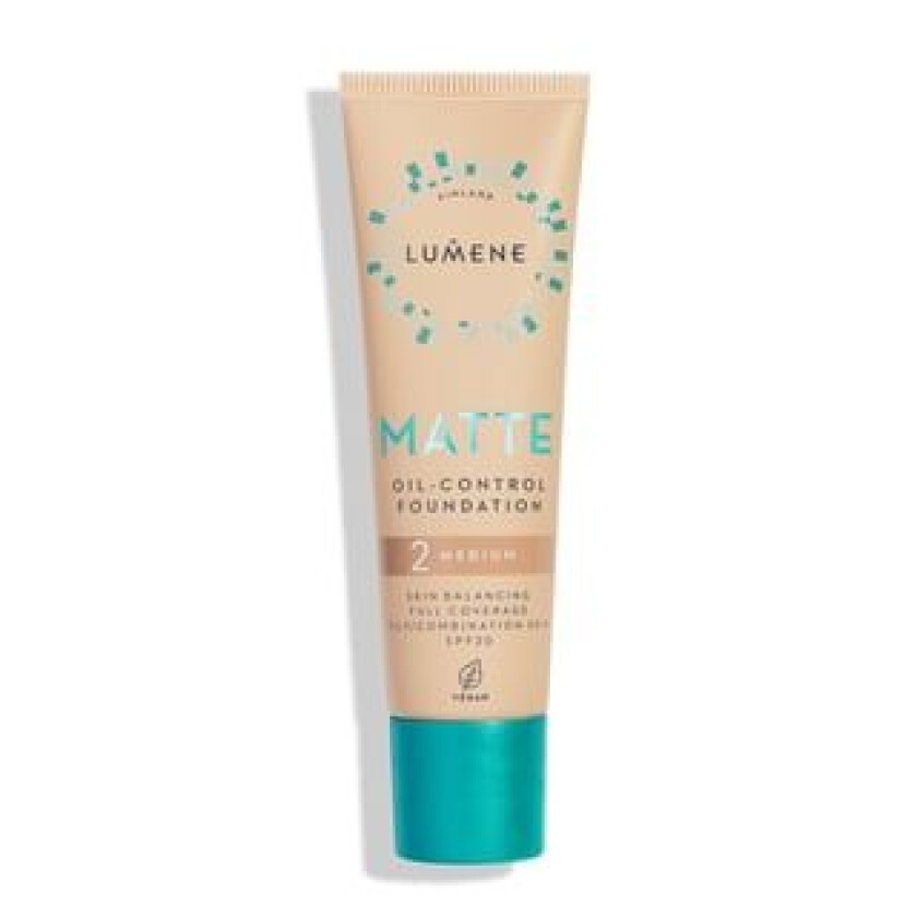 Matte Oil-Control Foundation 2 Soft Honey