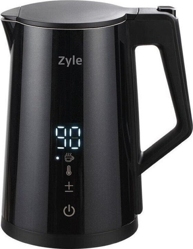 Vannkoker Zyle Zy285bk, 1,7 L Kapasitet, Med Temperaturkontrollfunksjon